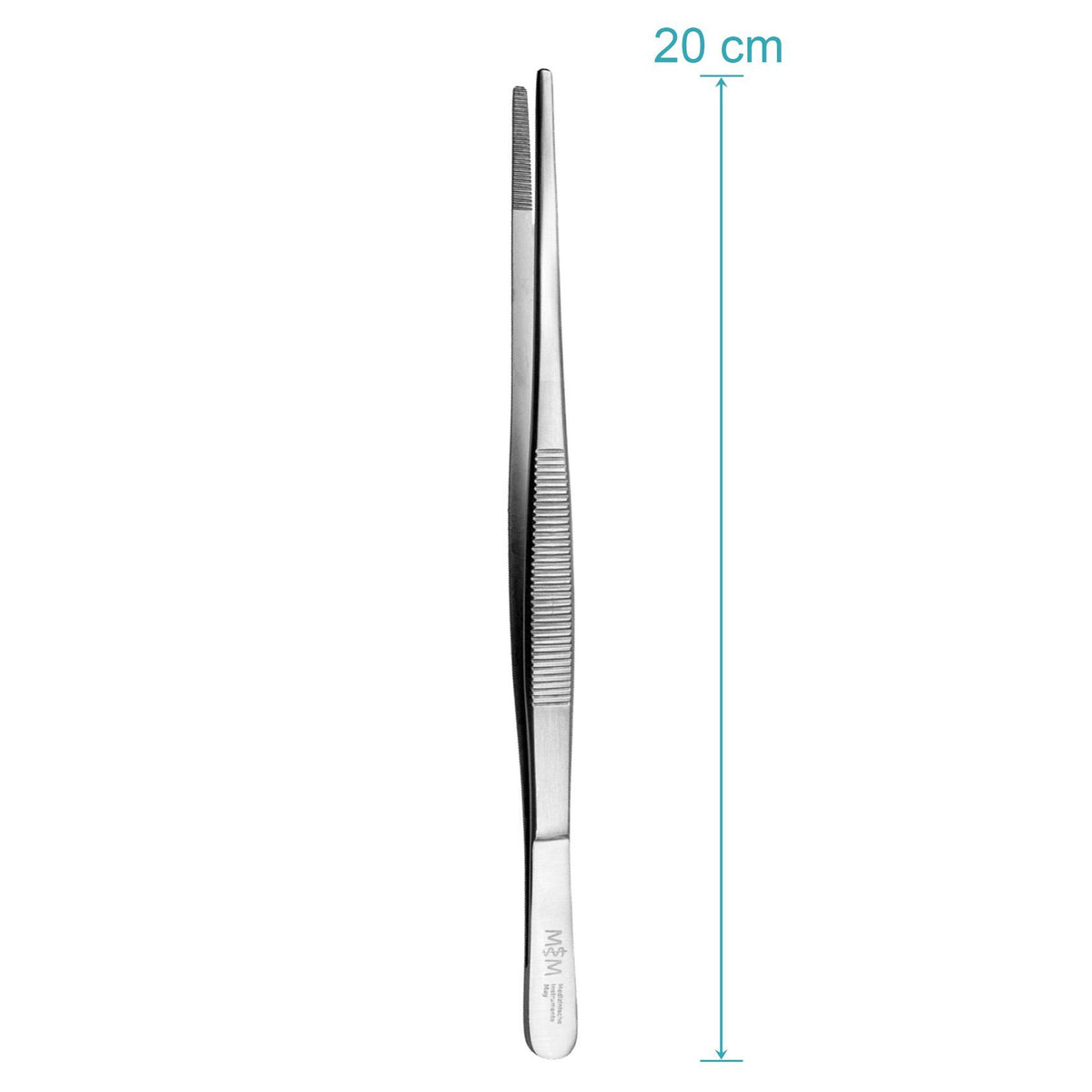 Ideen Mit Herz Edelstahl-Pinzette 30 Cm – Mit Innenzahnung & Geriffeltem Griff Für Küche, Hobby Und Haushalt