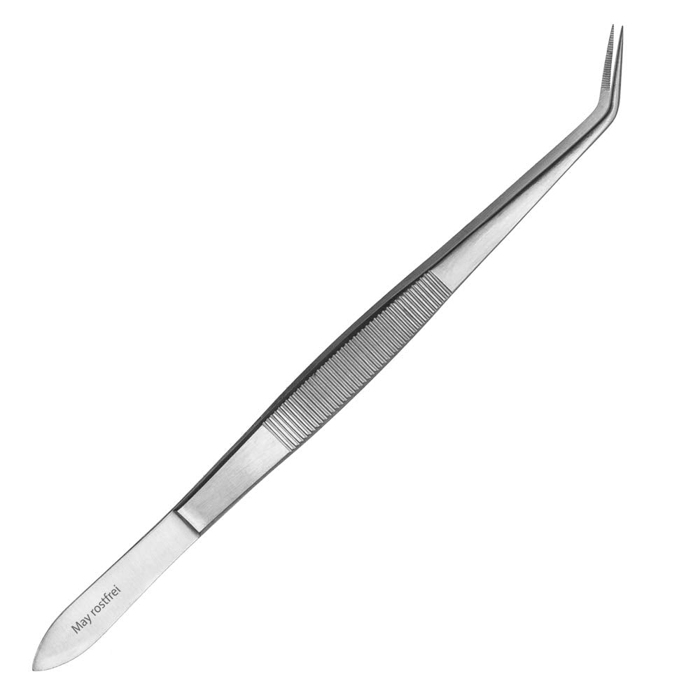 Feine Technische Pinzette Aus Rostfreiem Edelstahl – 11 Cm, Präzise Spitze, Für Basteln, Modellbau & Beauty